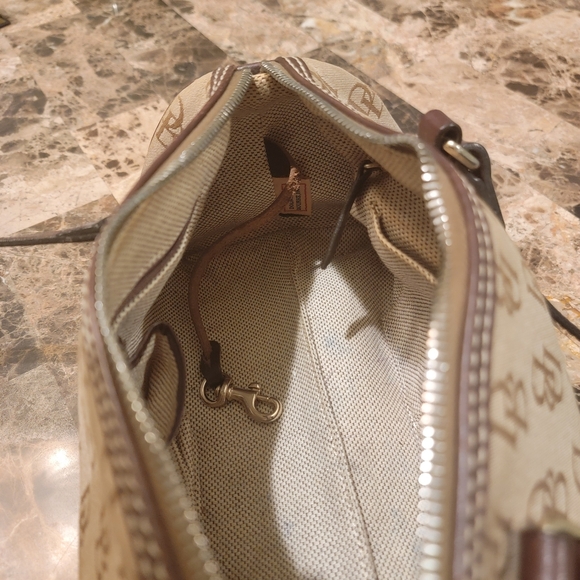 Dooney & Bourke Signature Canvas Barrel Bag - Picture 3 of 13